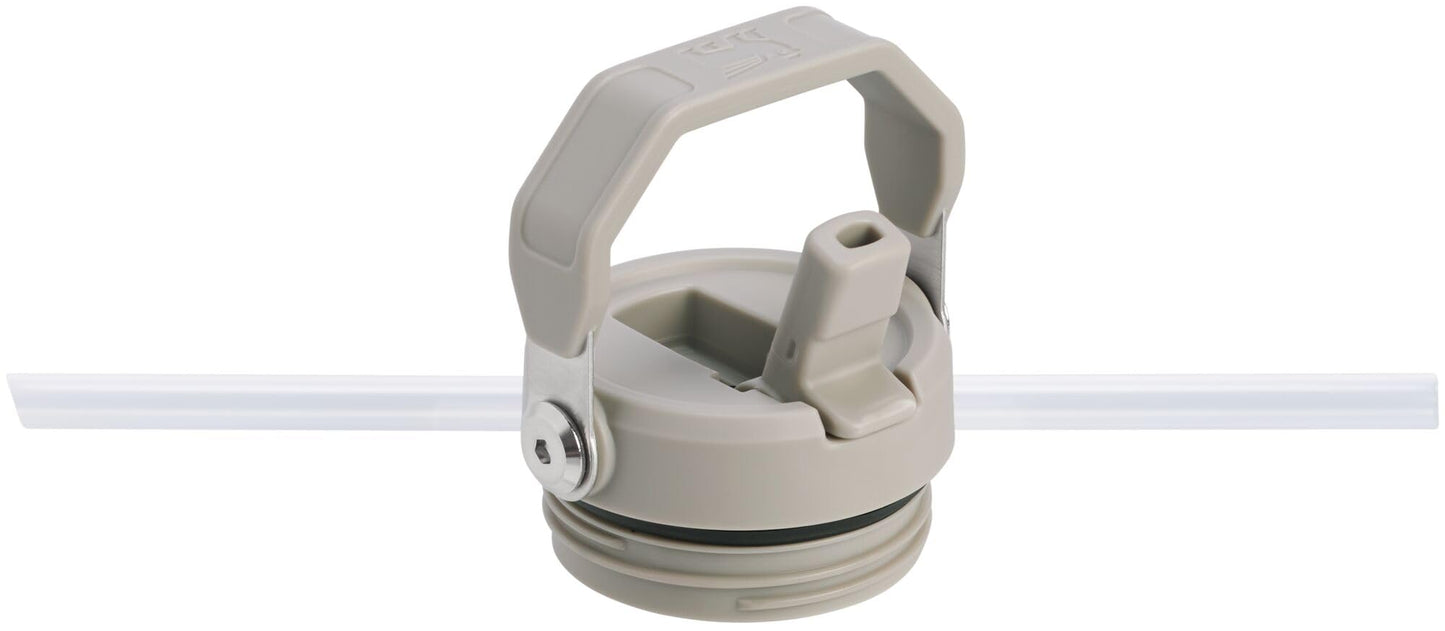 STANLEY IceFlow Flip Straw 2.0 Water Bottle 36 OZ | Built-In Straw with Larger Opening | Lightweight & Leak-Resistant | Insulated Stainless Steel | BPA-Free | Ash