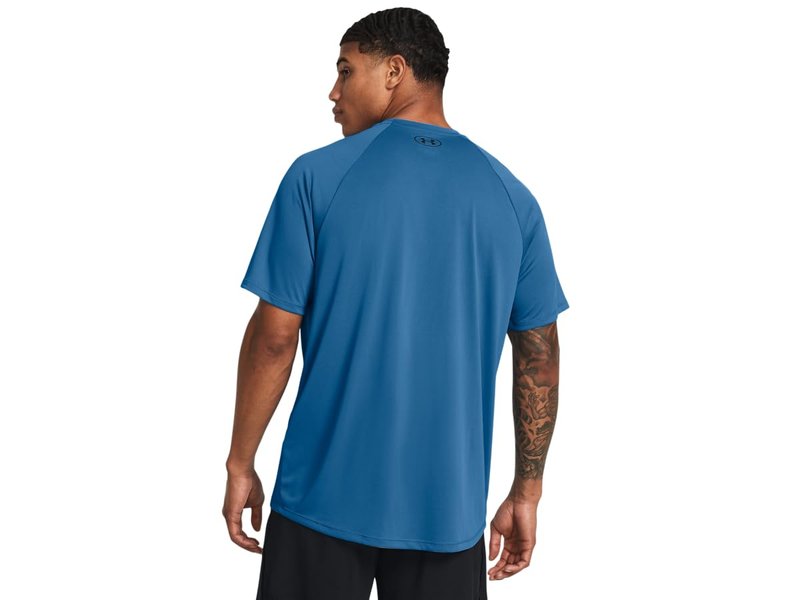Under Armour Men's Tech 2.0 Short-Sleeve T-Shirt, (406) Photon Blue / / Black, Small