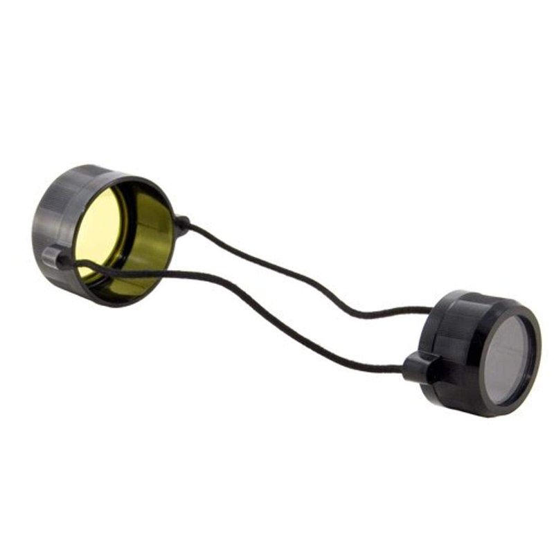 Trijicon TR132 Riflescope Lens Caps, 1-4x24mm/1-6x24mm AccuPoint Models & 1-4x24mm AccuPower Models, Matte Black