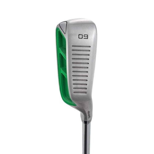 MAZEL Golf Pitching & Chipper Wedge,Right Handed,35,45,55 Degree Available for Men & Women,Improve Your Short Game (Right, Stainless Steel (Green Head), Regular, 60)