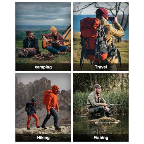 Susclude Camo Pants for Men Stretch Tactical Cargo Pants Elastic Rip Stop Military Army Work Pants with 7 Pockets