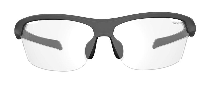 Tifosi Intense Sunglasses Matte Gunmetal/Clear Lenses