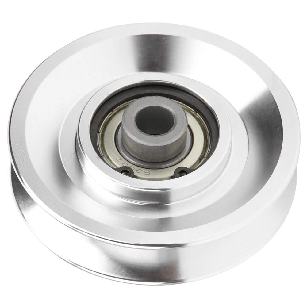 Alomejor Fitness Pulley 70 80mm Universal Bearing Pulley Wheel for Gym Fitness Equipment Cable Machine Wearproof Spare Part(80mm)