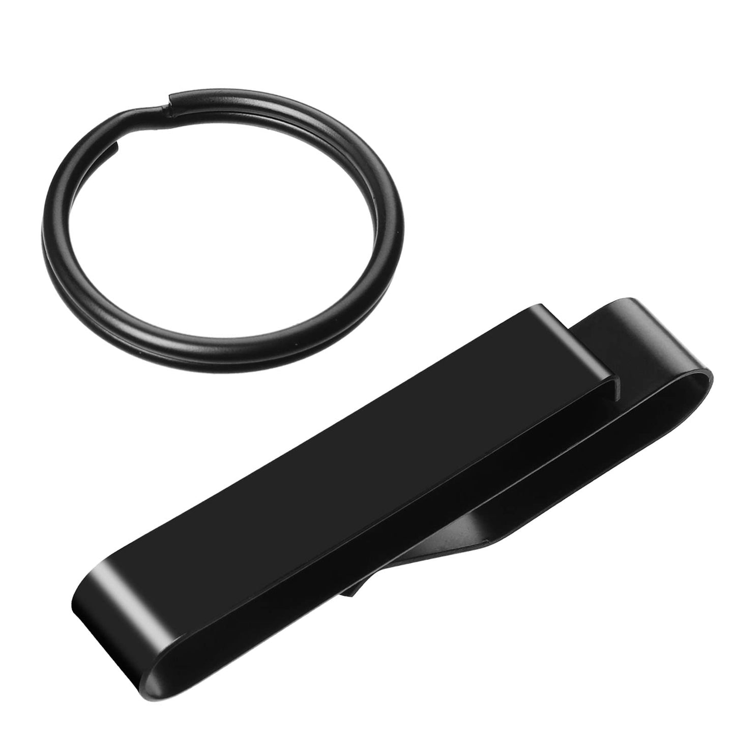 JOTOVO Tactical Stealth Key Ring Holder Special for Police and Fire Agencies, with Detachable Keyring (2.25-Inch Max)- 2 PACK