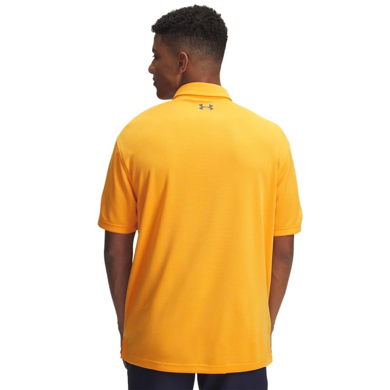 Under Armour Men's Tech Golf Polo, (793) Squad Orange / / Pitch Gray, X-Small