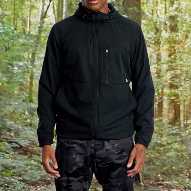 RVCA mens Sport Yogger II 4-way Stretch Windbreaker Jacket
