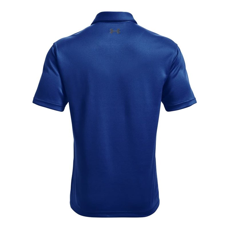 Under Armour Men's Tech Golf Polo, Tech Blue (432)/Pitch Gray, 3X-Large