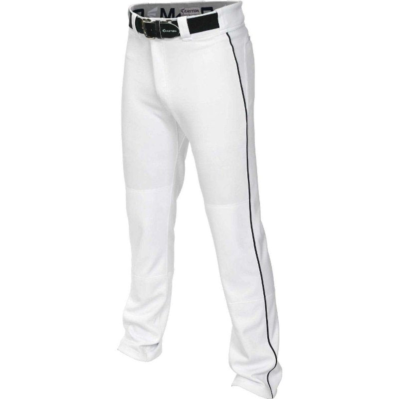Easton Mens Mako 2 Baseball Clothing Pants, White/Black, Medium US