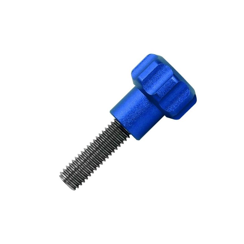 Exalt EMEK/ETHA 2 Paintball Feedneck Thumbscrew (Blue)