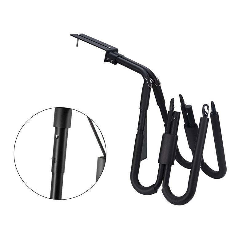 Adjustable Surfboard Rack,with 2 Racks for 2 Surfboards,Aluminum Alloy Surfboard Rack and Holder with Mounting HardwareEasy Install for Motorcycle,Bicycle