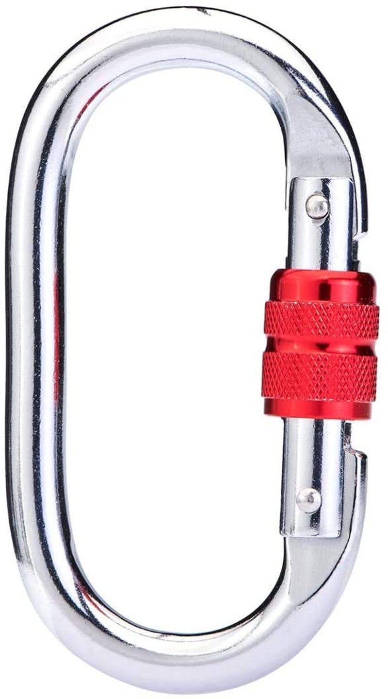 CTSC Climbing Pulleys with Oval Carabiner, Zipline Pulley Kit for Backyard Zipline, Hauling, Rigging and Commercial Purposes with Speed 35/s and Holds Upto 800lbs