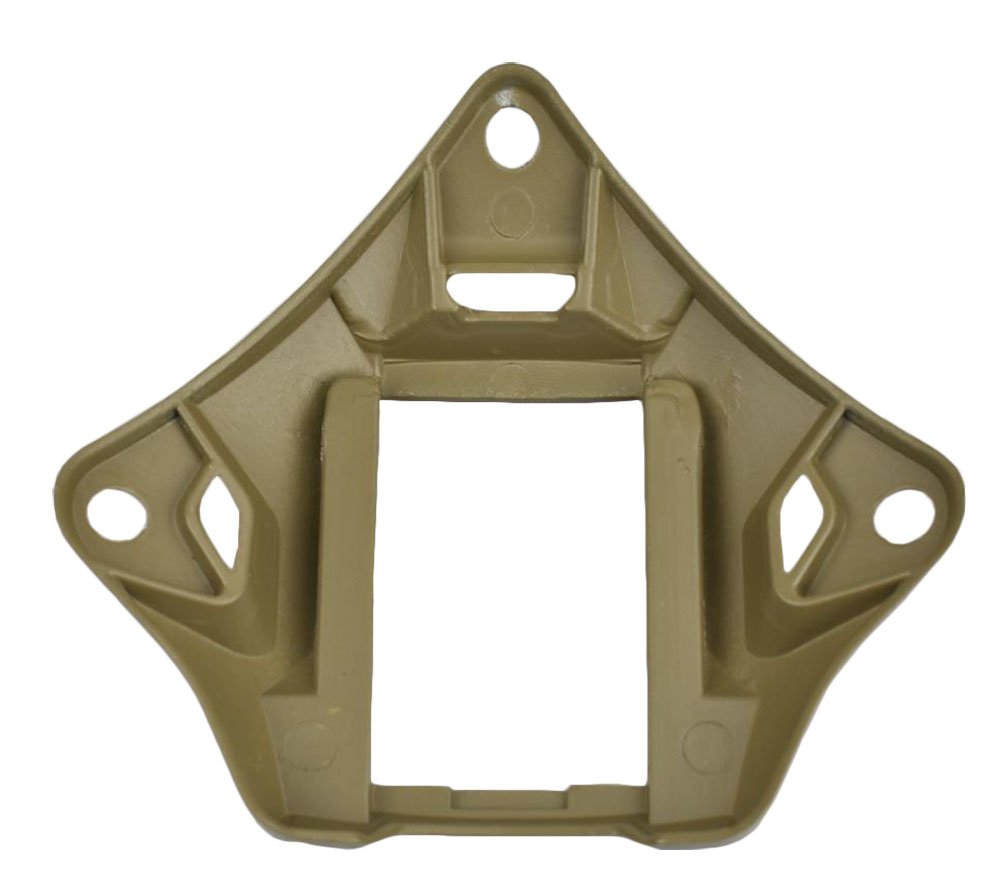 Jadedragon Tactical Helmet Night Vision Goggles Mount Shroud for Fast ACH, MICH, PASGT Tactical Helmet (Khaki)