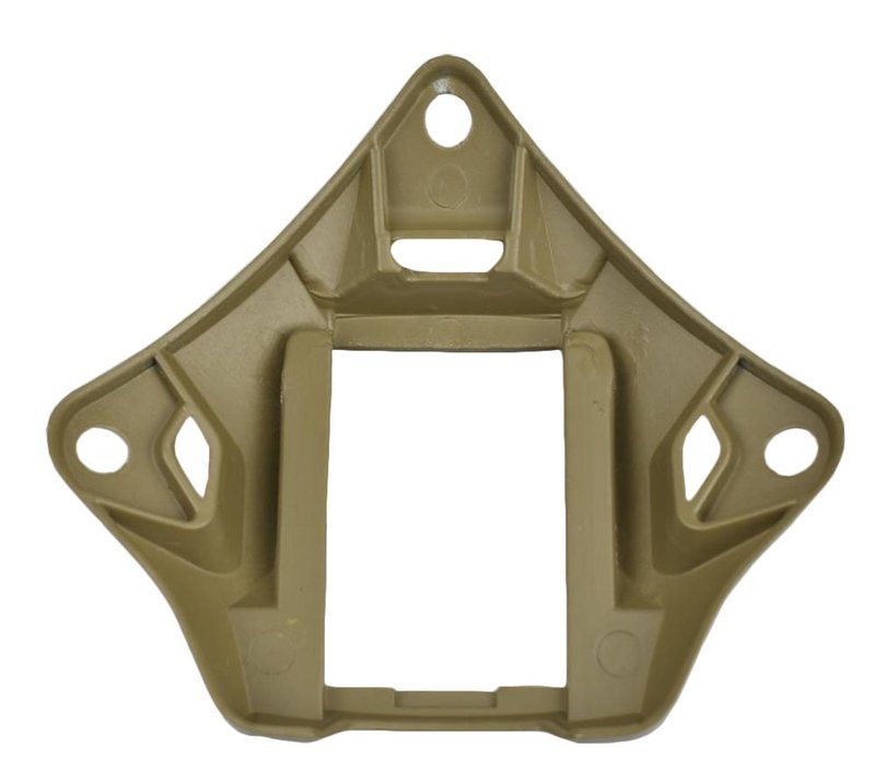Jadedragon Tactical Helmet Night Vision Goggles Mount Shroud for Fast ACH, MICH, PASGT Tactical Helmet (Khaki)