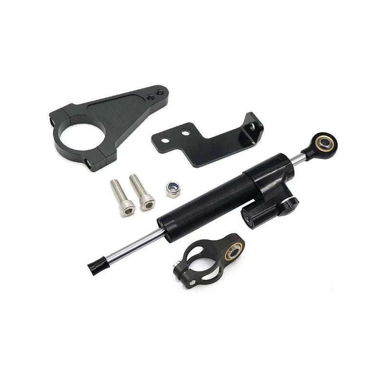 V7 Electric Scooter Shock Absorber Auxiliary Steering Bracket Steering Damper High-Speed Dual Drive Electric Scooter Steering Kit Suitable V7/Teewing X5 BOYUEDA/Yume/TIFGALOP