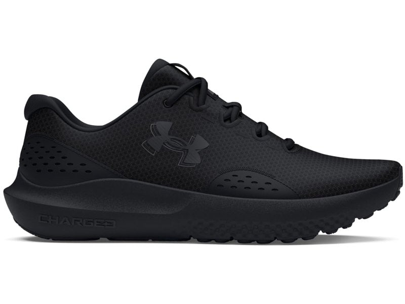 Under Armour Men's Charged Surge 4, (002) Black/Black/Black, 13, US