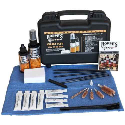 Hoppe's Elite EGCOTG Gun Care On The Go Kit W/Case & Pillow Packs Box