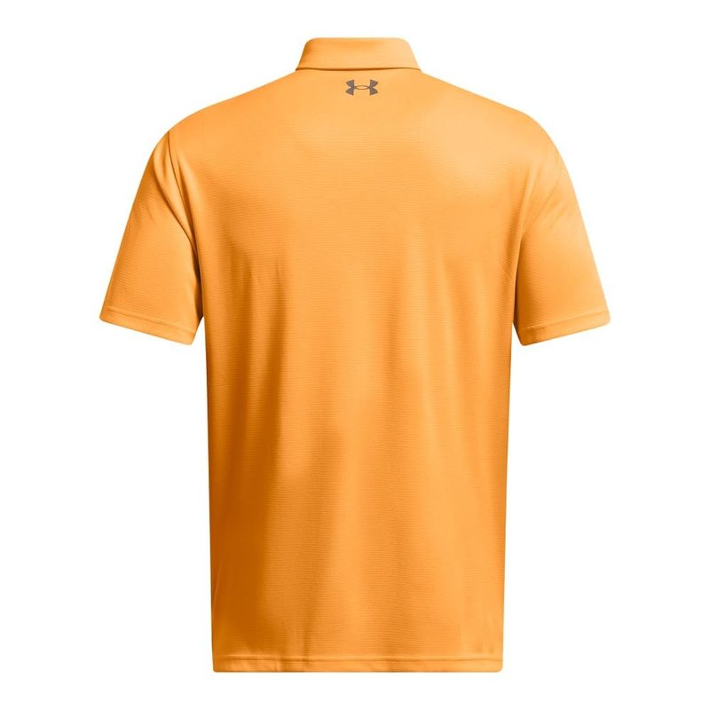 Under Armour Men's Tech Golf Polo, (803) Nova Orange / / Pitch Gray, 4X-Large Tall
