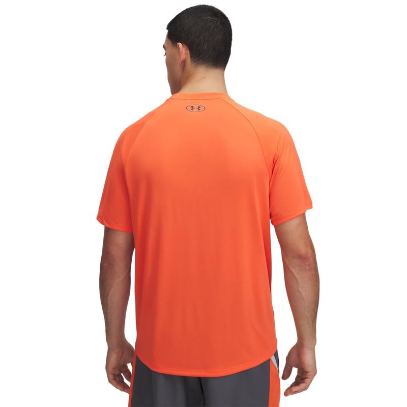 Under Armour Men's Tech 2.0 Short-Sleeve T-Shirt, (847) Fire / / Black, X-Small