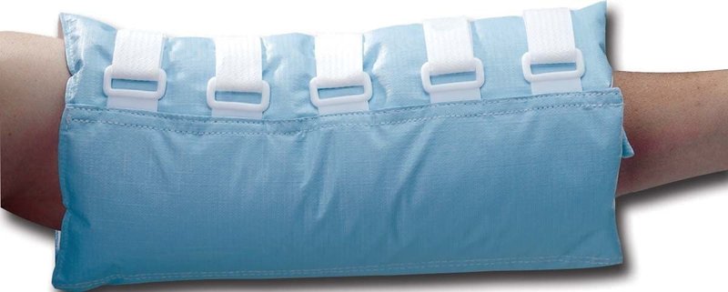 Posey 8168M Freedom Adjustable Elbow/Knee Splint, Medium – Adjustable Orthopedic Support for Patient Safety, V Site Protection, Line Security, Immobilization, & Contracture Prevention