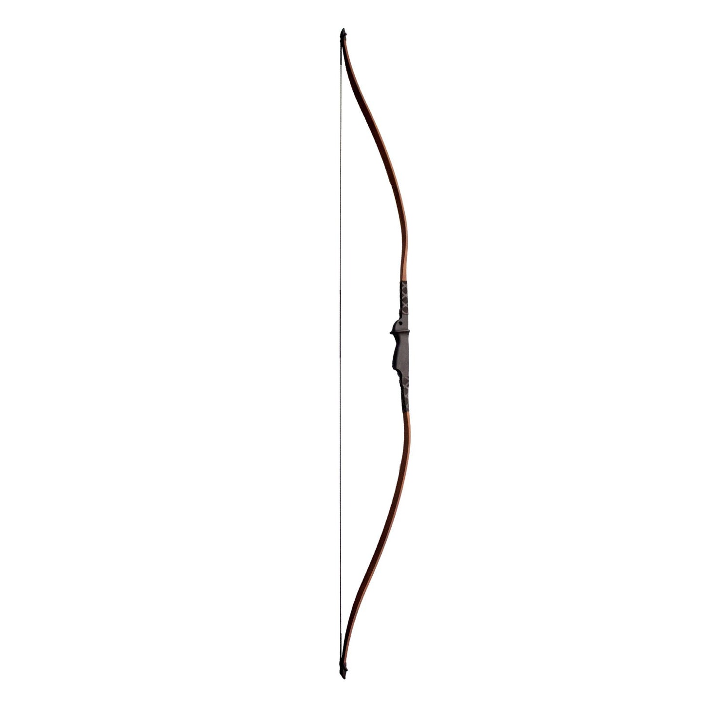 SAS 30-35lbs 22-29" Robinhood Long Bow for Adult/Youth w/Belt Quiver, Armguard, Finger Tab, Arrow Rest, Target Face and 2 x Arrows (Brown)