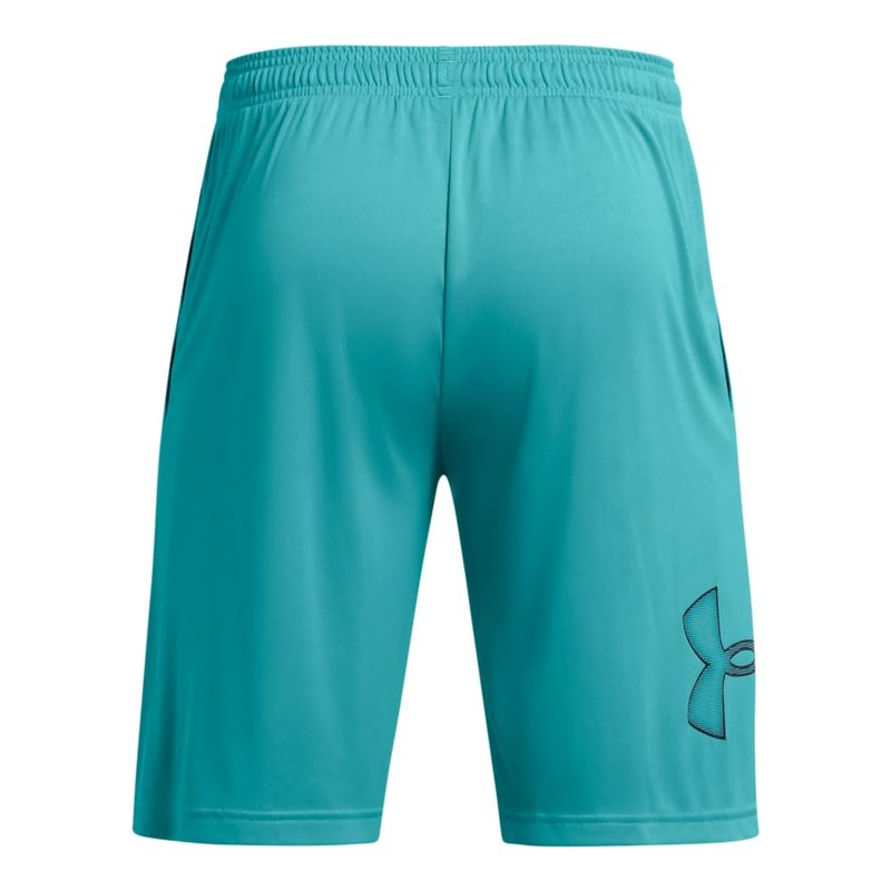 Under Armour Men's Tech Graphic 10" Shorts, (464) Circuit Teal / / Black, X-Large Tall