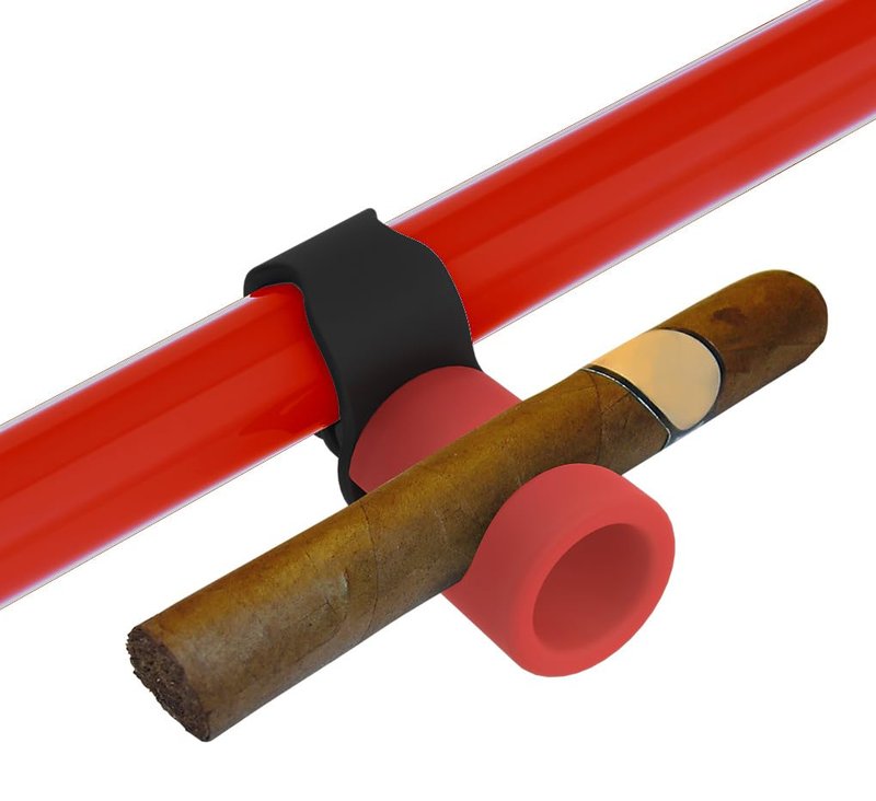 Clicgear Cigar Holder for Golf Push Carts, Compatible with All and Rovic Models, Holds Cigars, Cigarettes, Pens and Markers