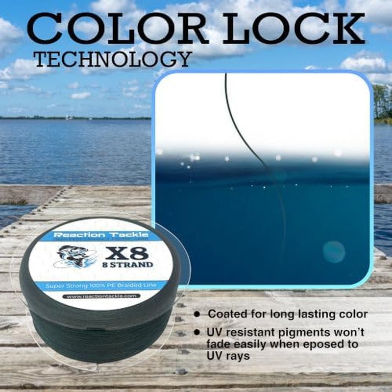 Braided Fishing Line - Pro Grade Power for Saltwater & Freshwater | High Visibility Color Options