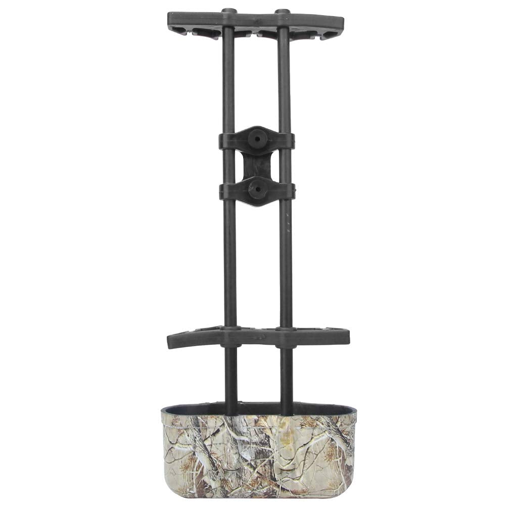Sugoyi 5 Pcs Quick Release Compound Bow Quiver, Arrow Box, Archery Quiver, for Archery Arrow Storage(Camouflage)