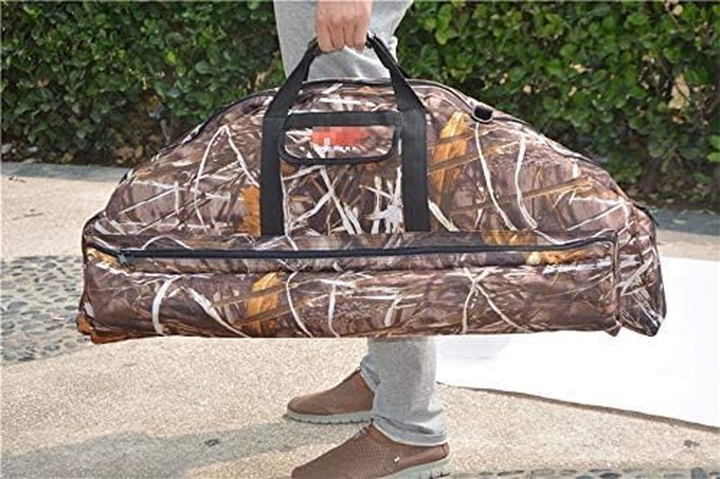 Archery Compound Bow Bag - Portable Carrying Case with Adjustable Shoulder Strap | 37"/45" Size Options