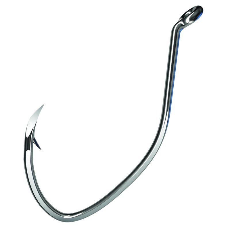 Eagle Claw Trokar PRO-V Octopus, Platinum Chrome, 3/0 (Pack of 7)