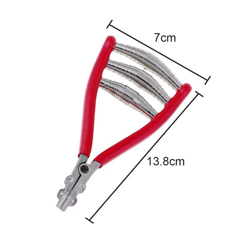 Stringing Clamp 3 Spring Sports Starting Clamp for Tennis Badminton Racket