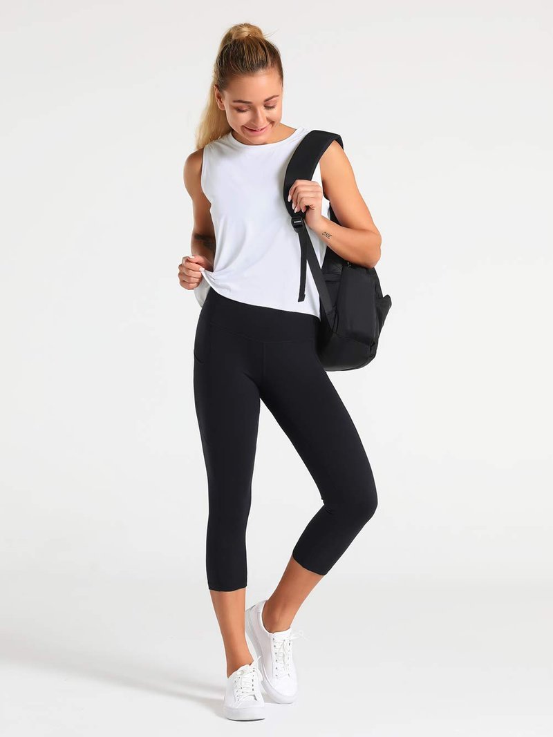 Dragon Fit Womens Ice Silk Workout Tank Tops Sleeveless Cropped Yoga Shirt for Running Gym Summer White
