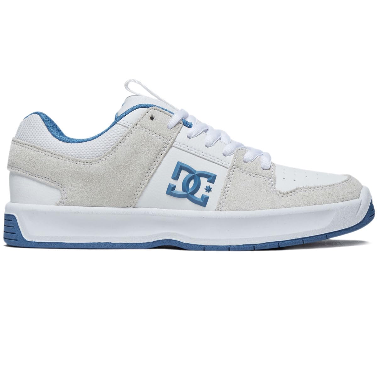 DC Men's Lynx Zero Skate Shoe, White, 8.5
