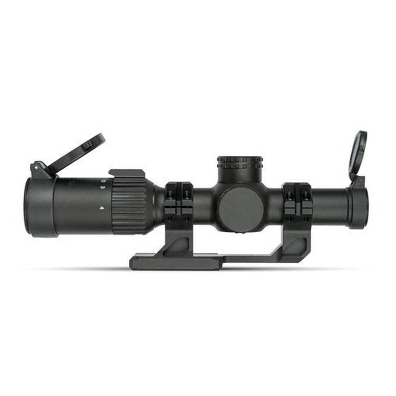 Monstrum Banshee 1-4x20 LPVO Rifle Scope with Offset Scope Mount | BDC-B1 Reticle | Black