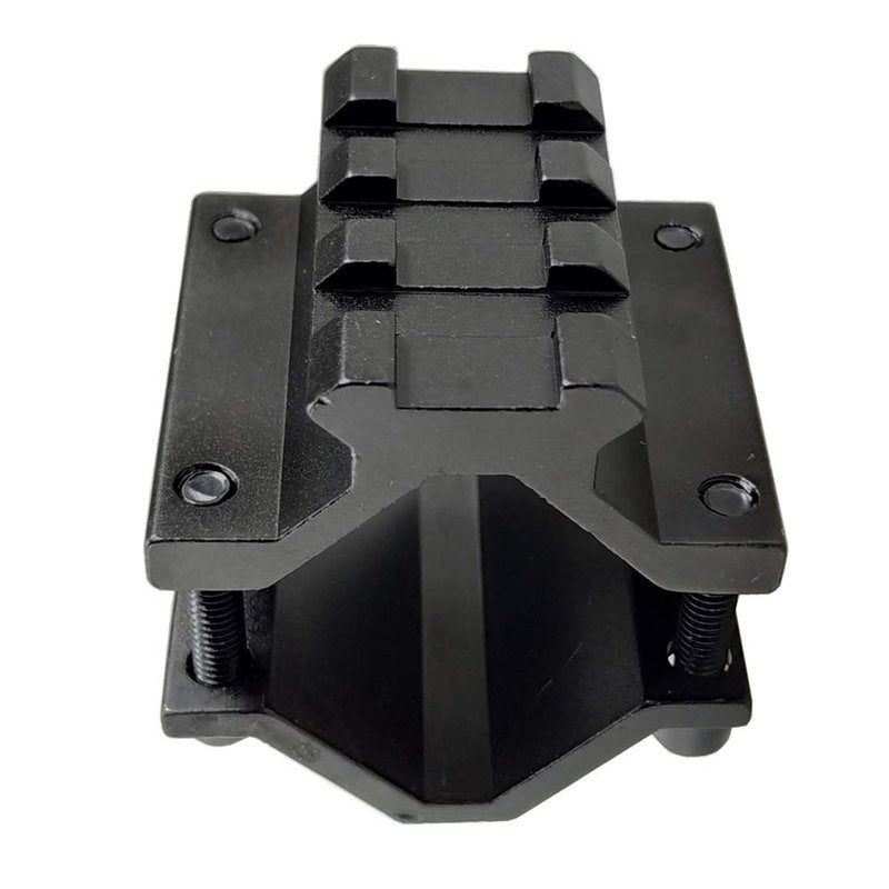 Persei Scope Barrel Clamp Mount Adapter with Weaver Picatinny Rail