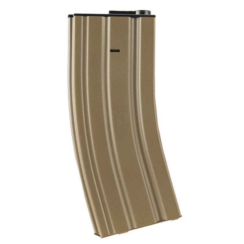 AirSoft 120rd M4 Mid-Cap Gun AEG Lancer Tactical Magazine Tan LT-01T-MIDMAG-G2