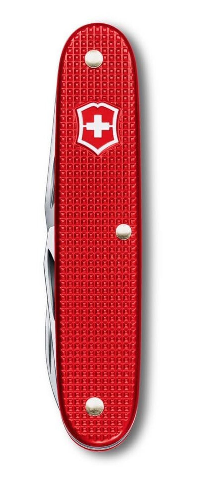 Victorinox Companion Slim Alox Pocket Tool 6 Functions with Scissors, Pack Opener, Screwdriver, Swiss Made - Red