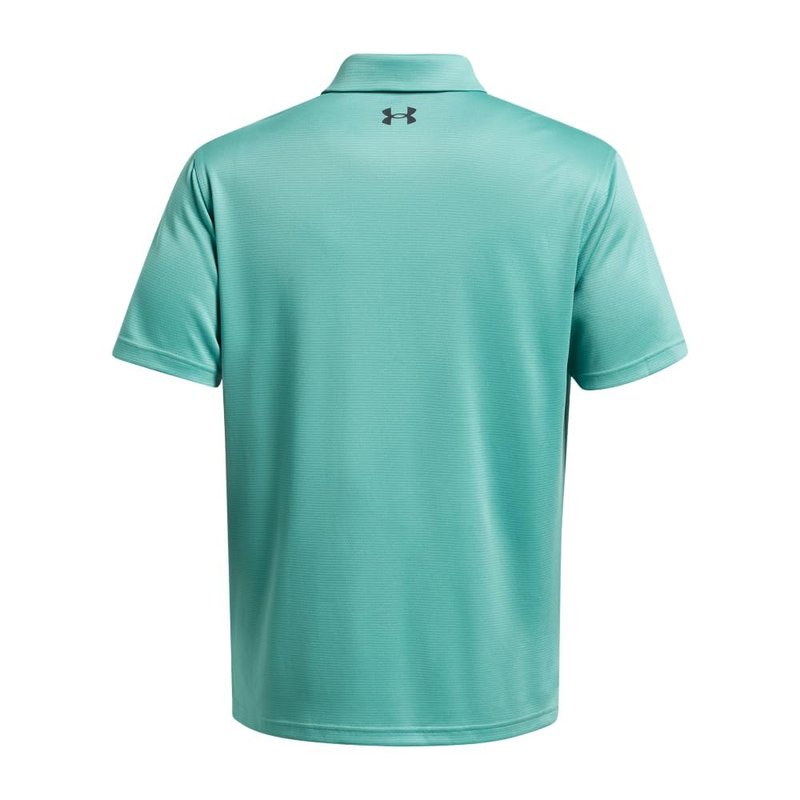 Under Armour Men's Tech Golf Polo, (957) Green Wave / / Pitch Gray, XX-Large Tall