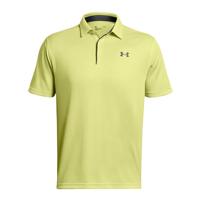 Under Armour Men's Tech Golf Polo, (727) Sonic Yellow / / Pitch Gray, X-Large