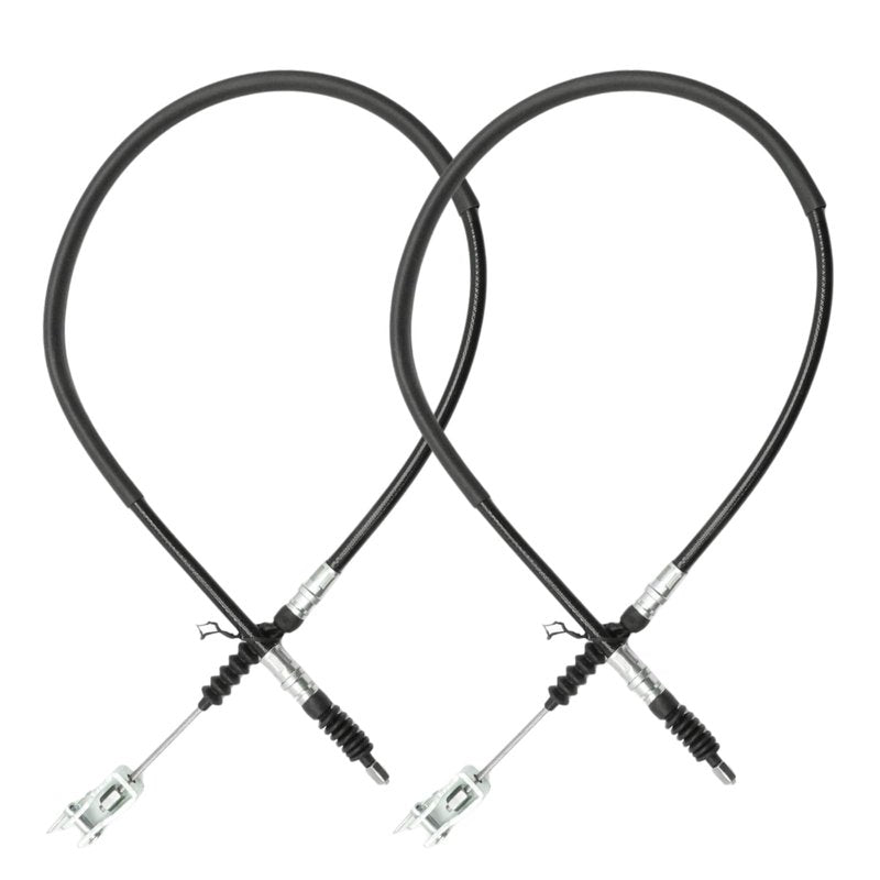 Saihisday 102022101 42Inch Drive and Passenger Side Golf Cart Club Car DS Brake Cables, Replacement for Club Car DS Gas or Electric Models 2000-Up, Replaces 1019907