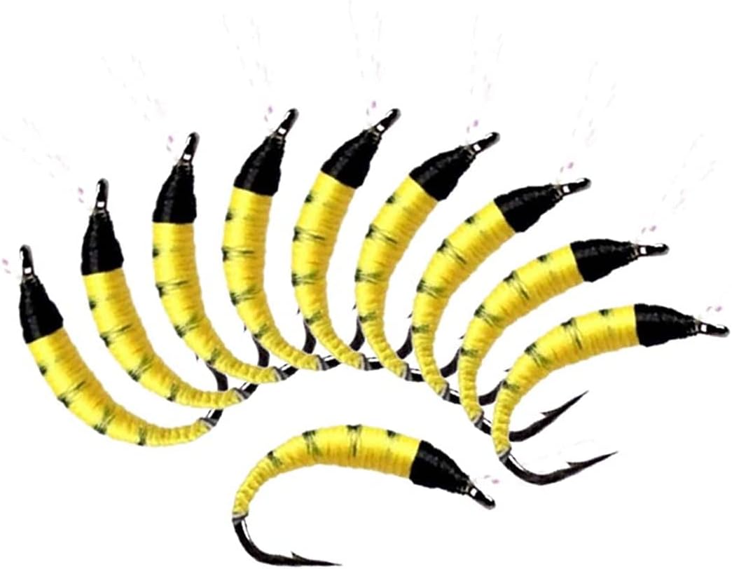Fly Fishing Flies Kit - Assorted Dry/Wet Flies for Trout & Bass | 33/48/72/100/114/148pcs