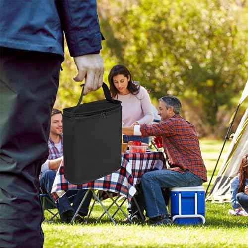 Propane Tank Bag, ?1 lb./ 16 oz Fuel ?Cylinder Carry Bag, Refillable Propane Cylinder Tank Cover,Gas Tank Protective bag, 600D Oxford Fabric,Mini Tank Accessories, for Outdoor Camping,Cooking,Picnic