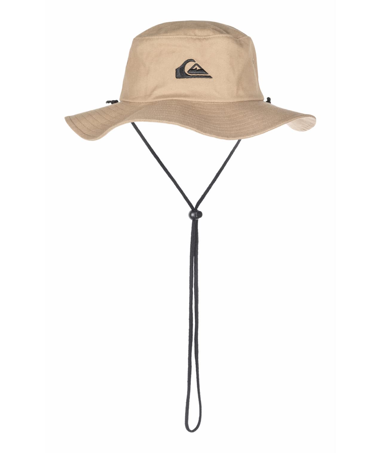 Quiksilver Men's Bushmaster Sun Protection Floppy Visor Bucket Hat, Khaki, XXL