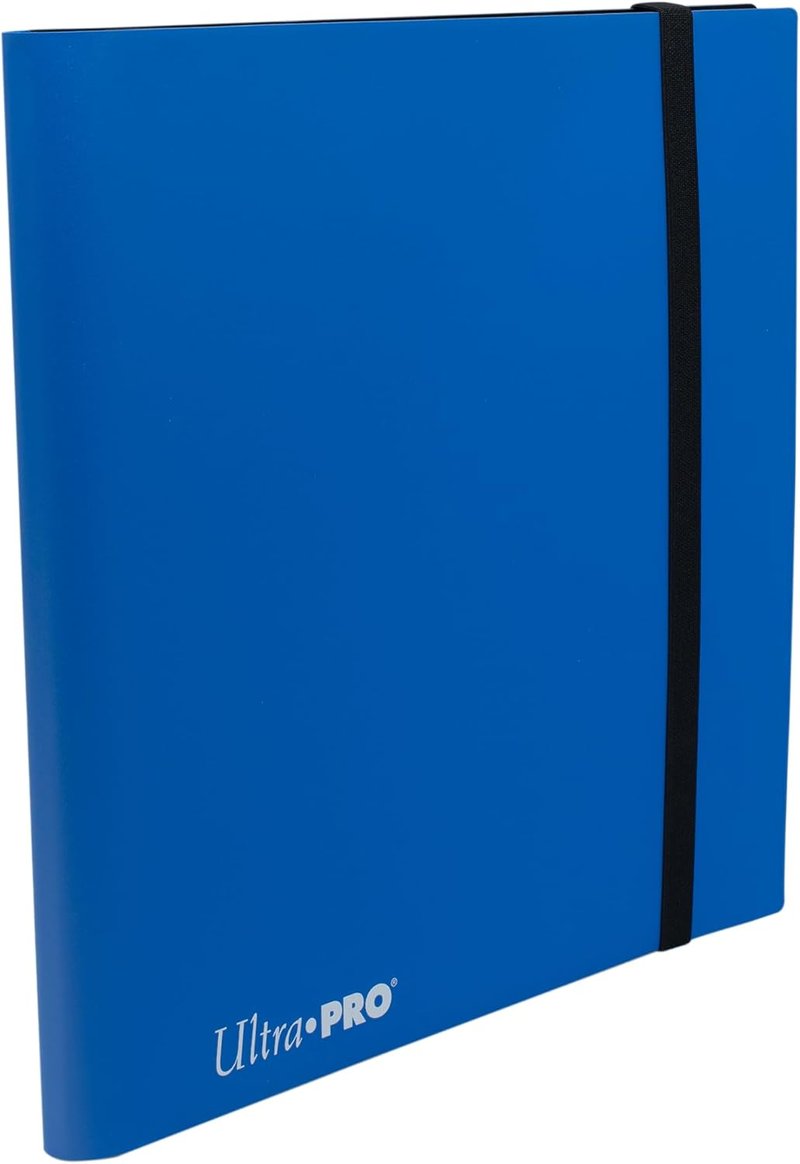 Eclipse 12-Pocket PRO-Binder - Pacific Blue Card Holder for 480 Standard Size Collectible & Gaming Cards