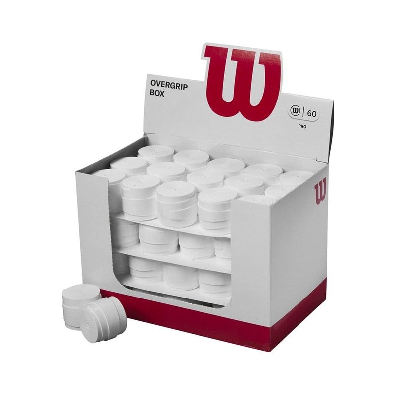 WILSON Pro Overgrip - 60 Pack, White