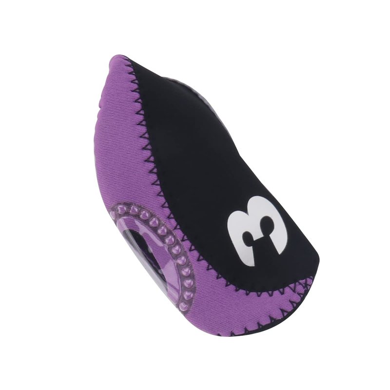 Seacloud 10Pcs Neoprene Golf Club Iron Head Covers Set, Purple/Black