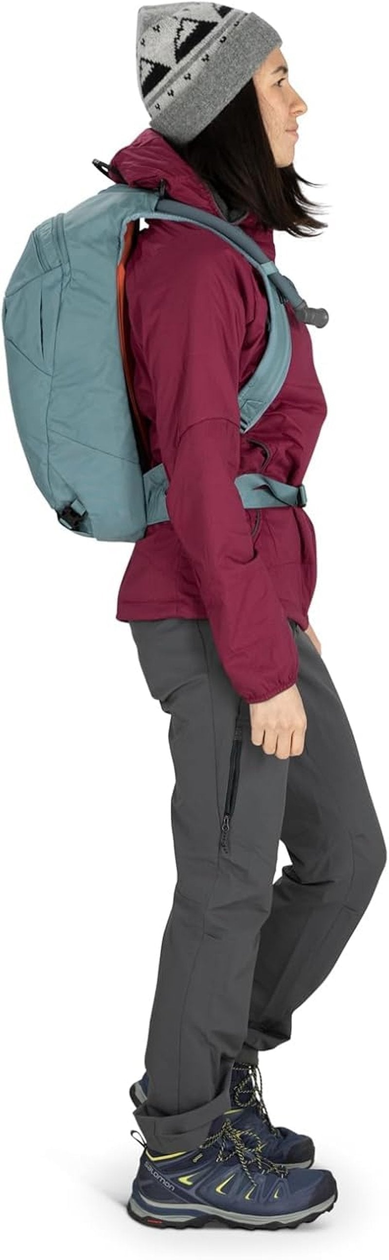 Osprey Glade 12L Ski and Snowboard Backpack with Hydraulics Water Reservoir, Babylonica Yellow
