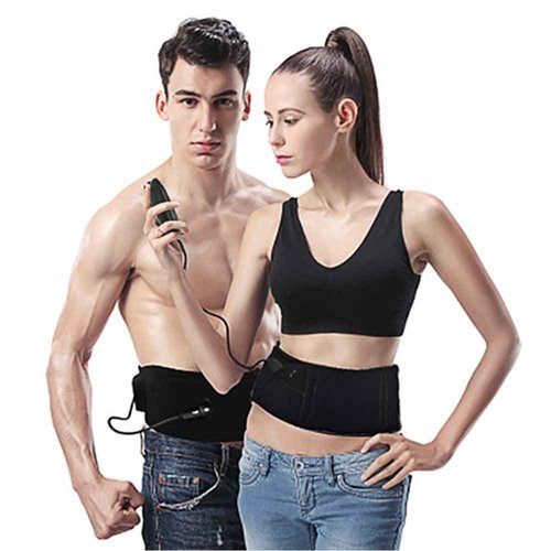 Abdominal Fitness Workout Belt 30''-55'' Black