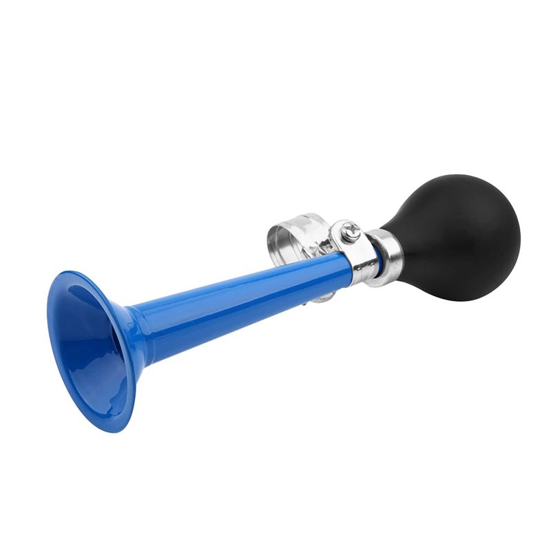 Cocoarm Horn, Rn Bugle Horn, Clown Rn for Bikes Metal Handlebars Mount Rubber Squeeze Loudspeaker Horn Hooter Cycling Portable Bugle Bulb for Cycling, Adults Vehicles