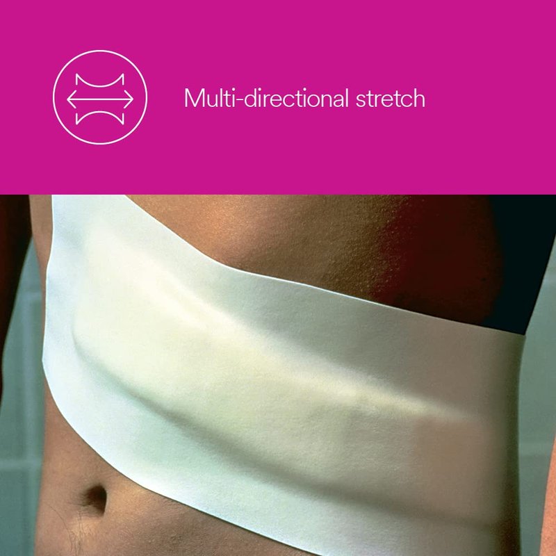 3M™ Microfoam™ Surgical Tape, 1528-1, 1 inch x 5 1/2 yard (2,5cm x 5m),Stretched, 12 Rolls/Carton, 6 Cartons/Case
